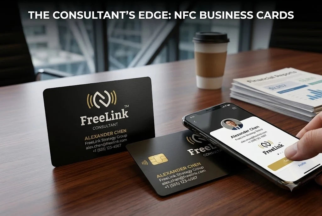 NFC Business Cards for Consultants: A Smarter Way to Build Professional Connections