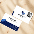 Professional smart PVC White base card with colorfull UV print NFC business cards on table top
