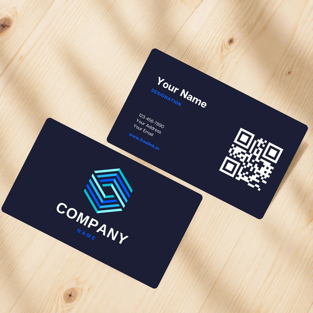 professional smart PVC White base card with colorfull UV print NFC business cards on table top